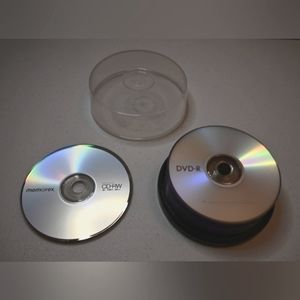 29 DVD's and 4 CD's 💿 Blank (Open box but all new)